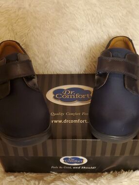 Women's Navy Comfort Casual Shoes